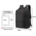 Business-Rucksack für Pendler, 36-55 L, Schwarz | LuxeStyle