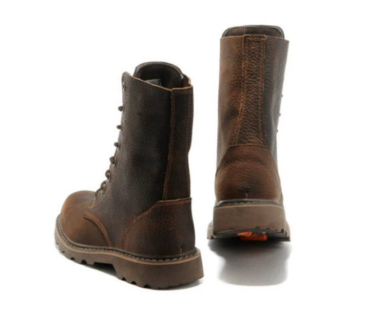 Martin Boots mit hohem Schaft und runder Zehenpartie