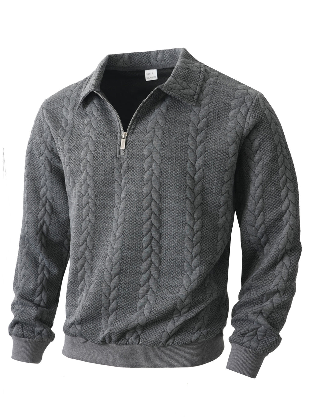 Herren Sport Hoodie mit Half-Zip