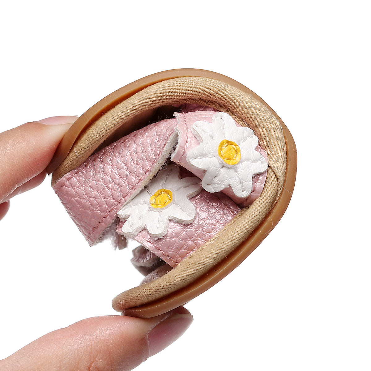Kinderfloralsandalen mit Querband – Bild 2 | LuxeStyle
