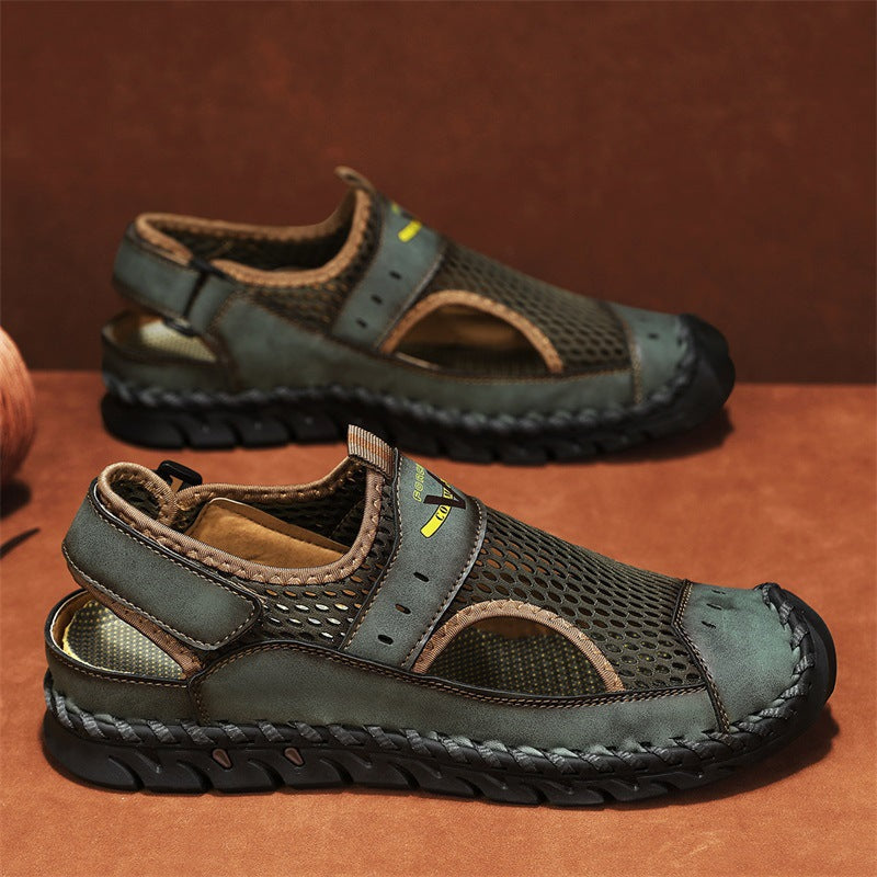 Atmungsaktive Sommer-Lederschuhe für Herren – Bild 3 | LuxeStyle