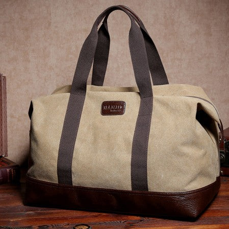 Männlicher Canvas-Rucksack mit grosser Kapazität – Bild 5 | LuxeStyle