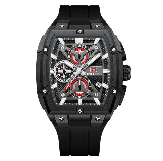 Herren-Armbanduhr mit Spiegel-Finish