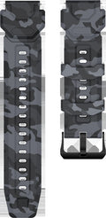 Silikon-Uhrarmband flacher Direktanschluss, 22 mm | LuxeStyle