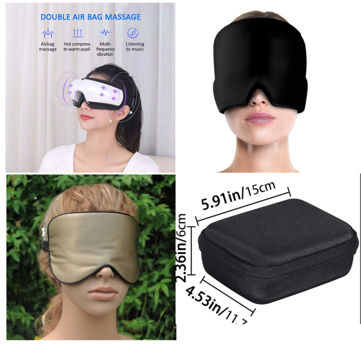 Smart Eye Massagegerät mit Luftdruck und Wärme – Bild 3 | LuxeStyle