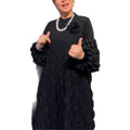 Damen Plissee-Kleid mit weitem Rock