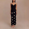 Sexy Trägerkleid mit hohem Bund