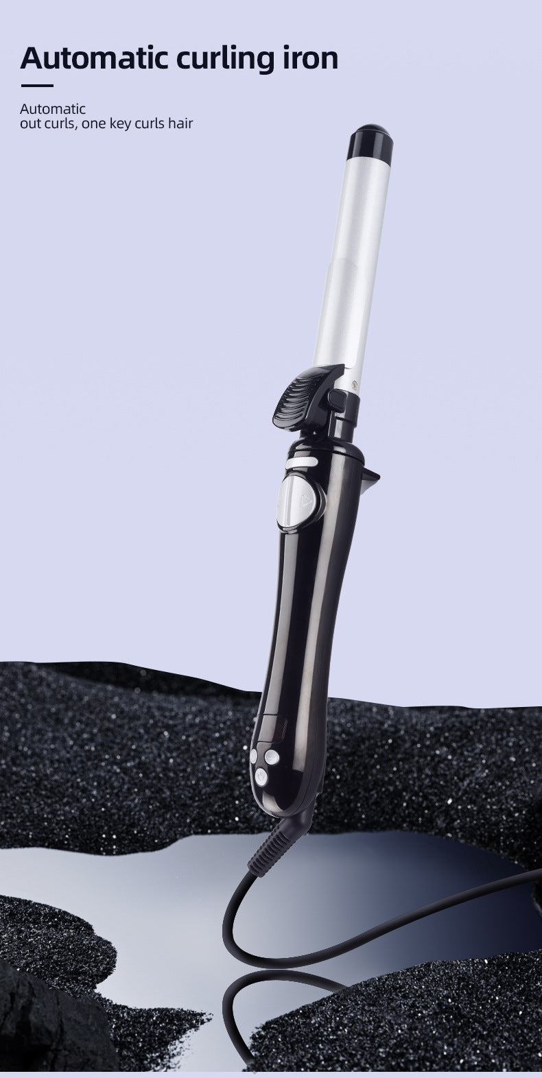 Automatischer Lockenstab für grosse Wellen (25mm)