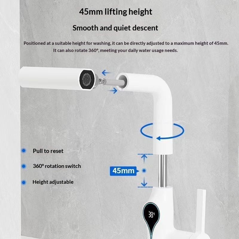 LED Digital Armatur ausziehbar