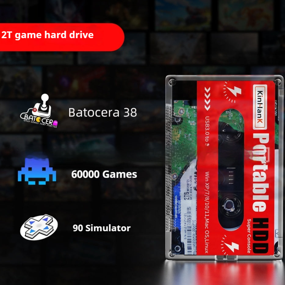 Externe Mechanische Plug-and-Play Gaming Festplatte