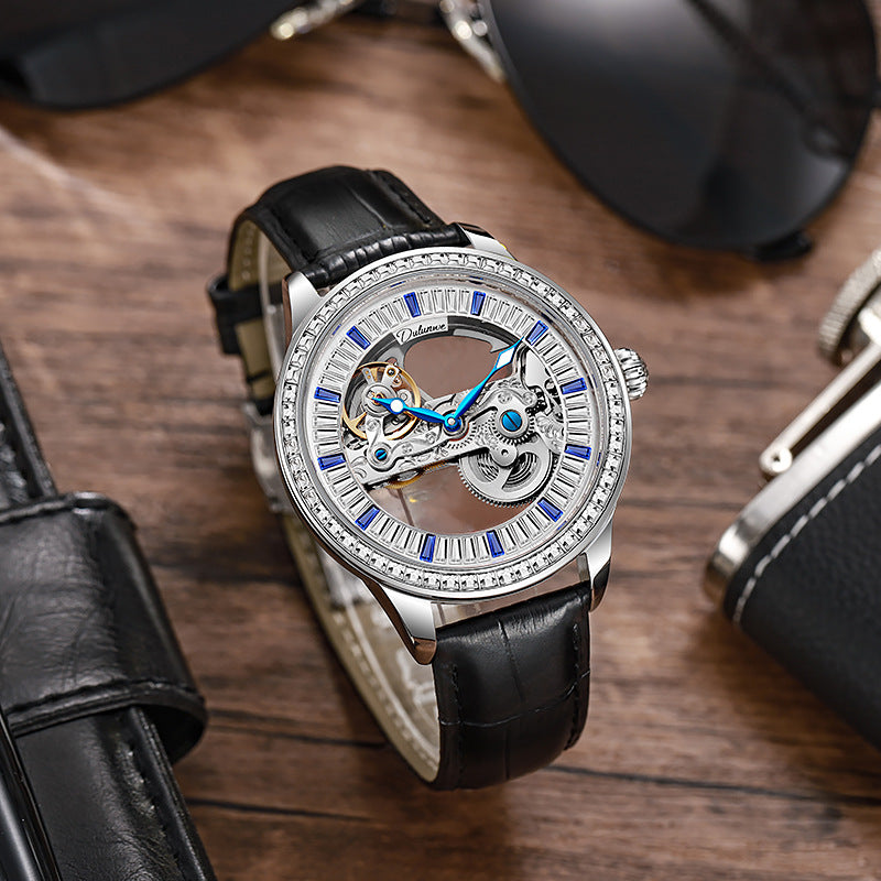 Luxus Zirkonia Mode-Uhr wasserdicht
