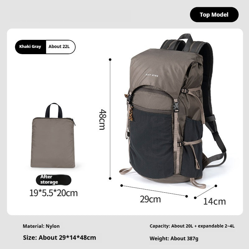 Outdoor-Backpack 22 L, wasserfest, leicht – Bild 2 | LuxeStyle