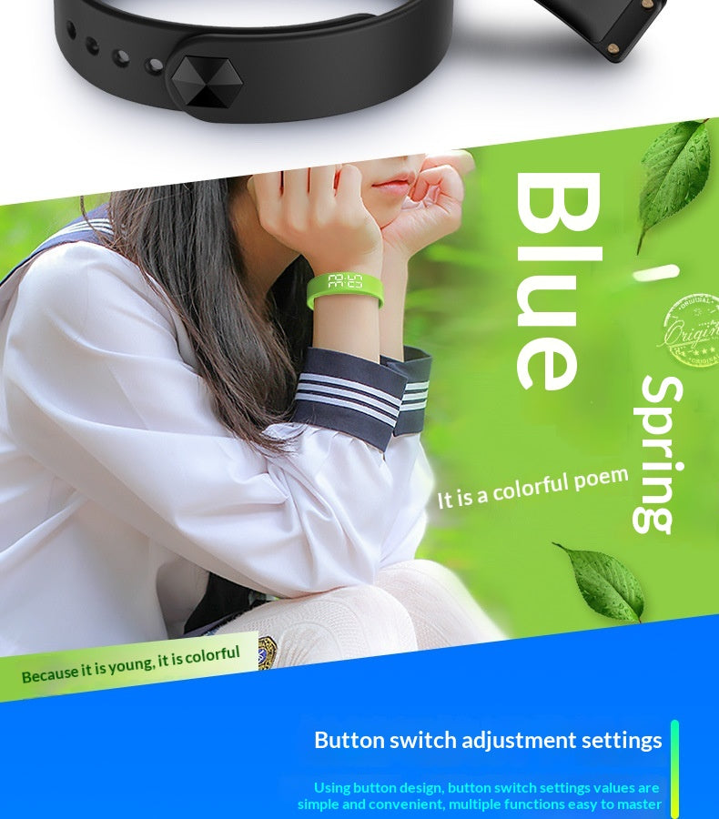 Fitness Smart Armband mit Schrittzähler und LED