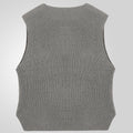 Herren V-Neck Strick-Gilet für Herbst und Winter