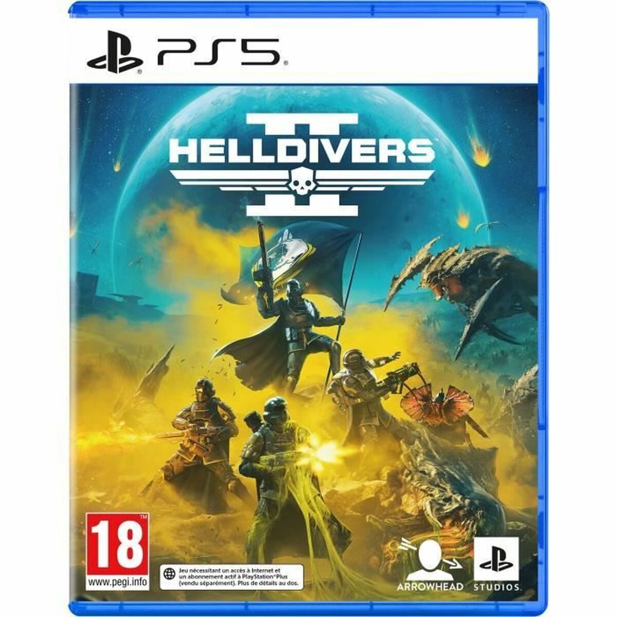PS5 Spiel Helldivers – Stürze dich ins Gefecht!