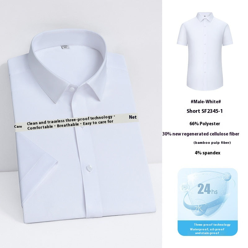 Herren Langarmhemd aus Bambusfaser – Bild 2 | LuxeStyle