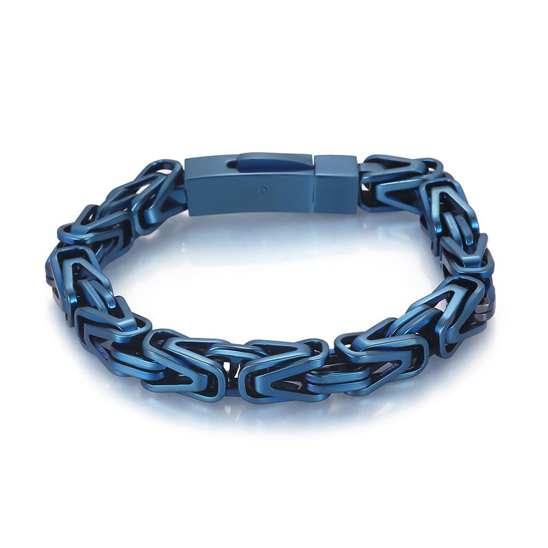 V-förmiges Armband aus Edelstahl – Bild 2 | LuxeStyle