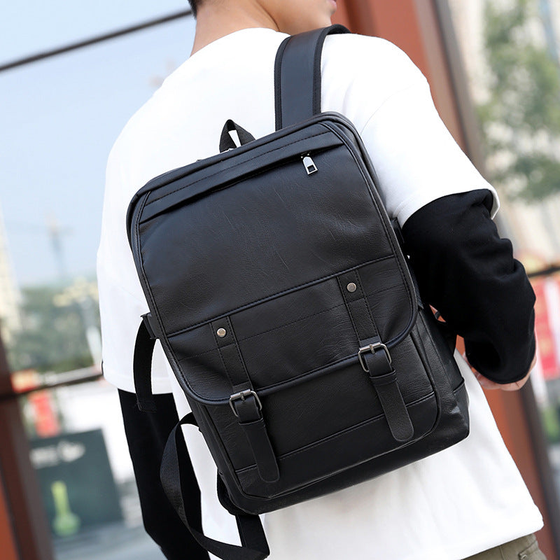 Retro-Leder-Rucksack für Männer – Bild 5 | LuxeStyle