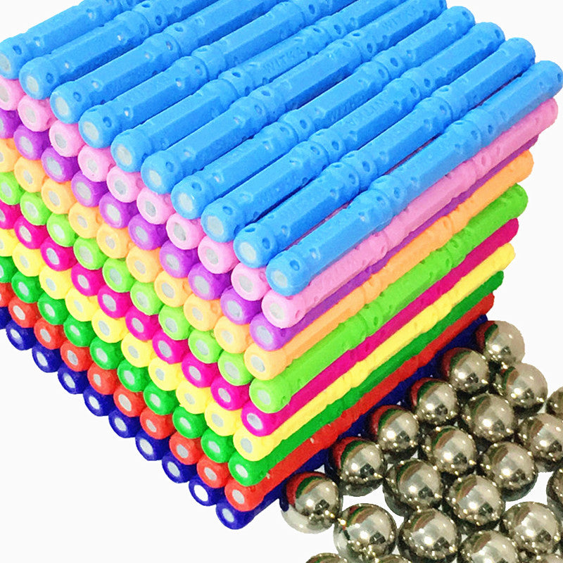 Magnetisches Bauklötzchen-Set für Mädchen – Bild 4 | LuxeStyle