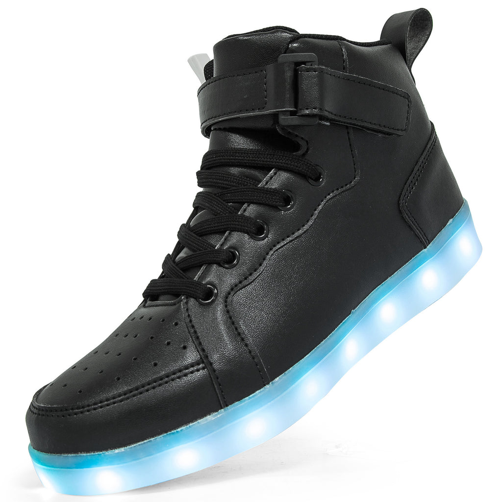 LED-High-Top-Sneaker mit Licht