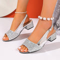 Elegante offene Sandalen mit Kreuzriemen – Bild 8 | LuxeStyle