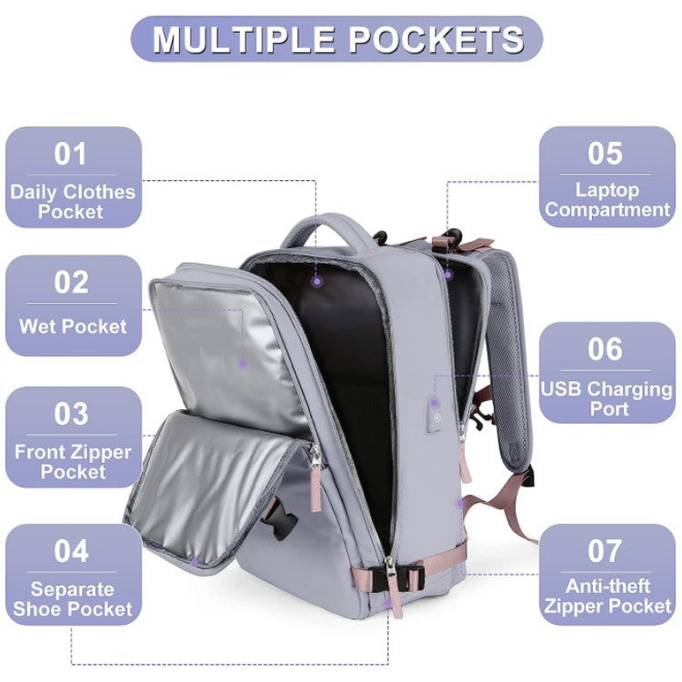 Leichter Multifunktions-Reiserucksack – Bild 2 | LuxeStyle