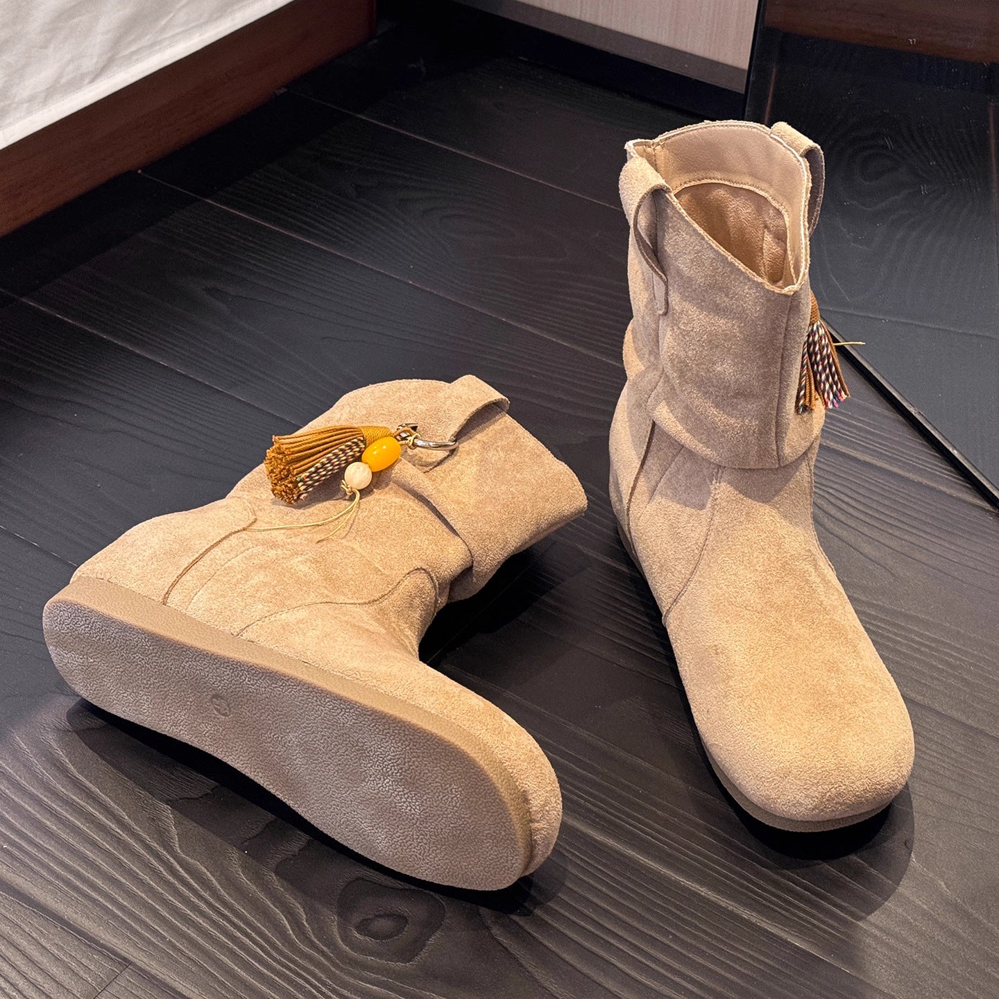 Retro-Kurzstiefel