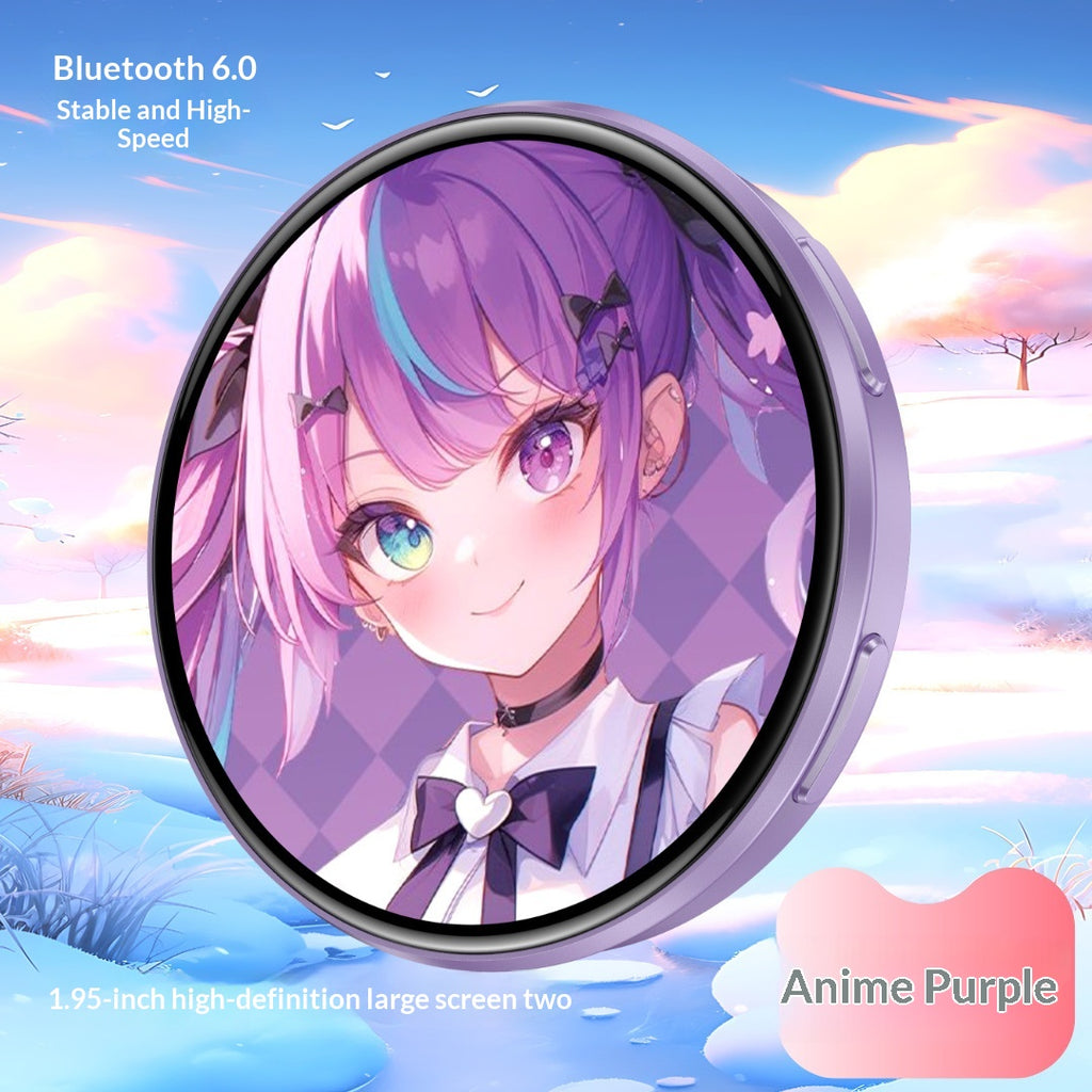 Elektronisches Anime-Badge mit Display