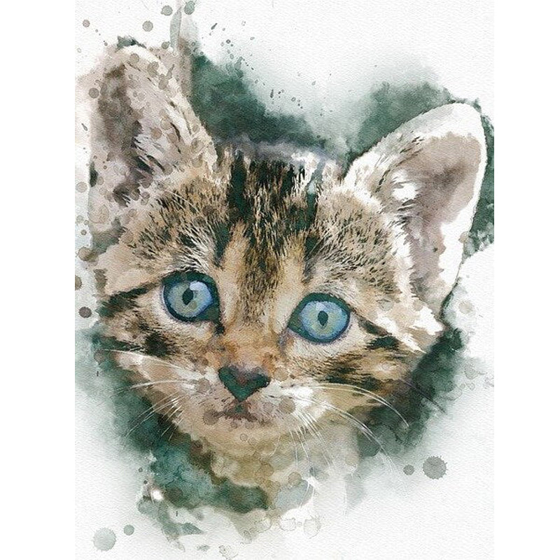 Diamond Painting Katze