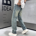 Herren Loose Fit Jeans Hellblau