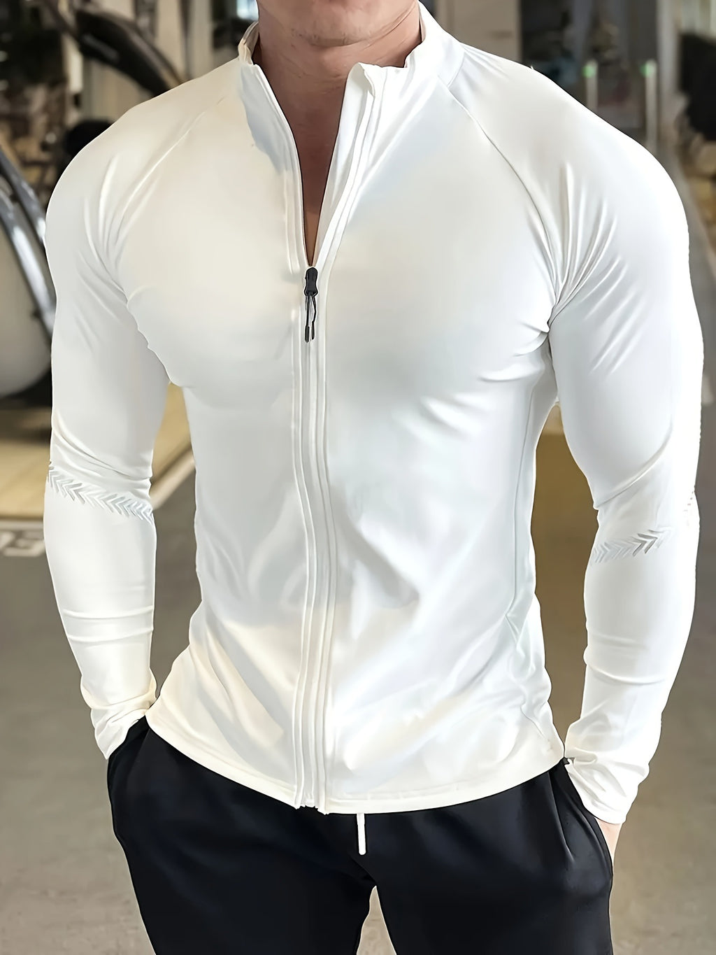 Atmungsaktive UV-Schutz Langarmjacke für Herren – Bild 2 | LuxeStyle