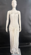 Spitzenkleid «Hollow-out Strap»