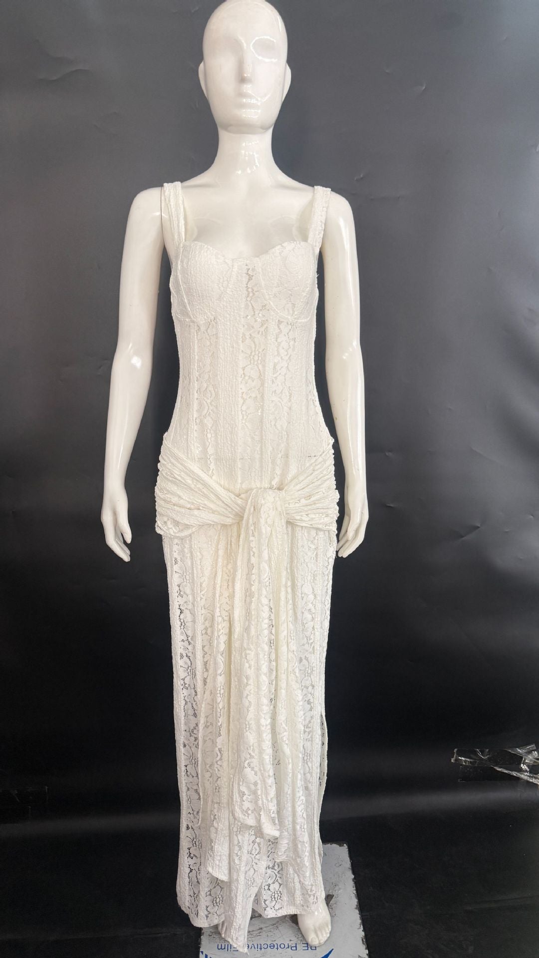 Spitzenkleid «Hollow-out Strap»