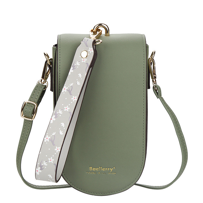 Handtasche für Handy – Einfarbig, PU-Leder – Bild 2 | LuxeStyle