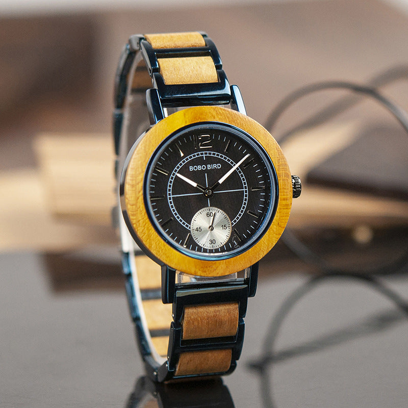 Holz-Armbanduhr klassisch