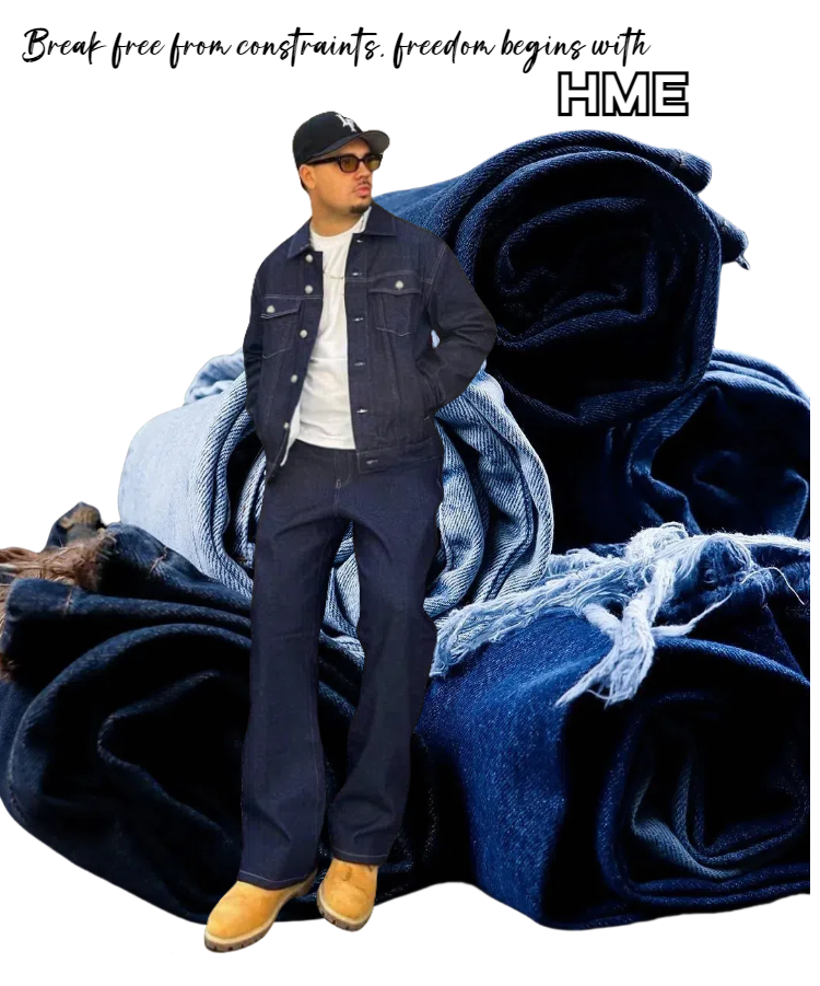 Schlanke Jeansjacke für Herren