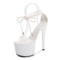 Damen Stiletto Plateau Sandalen – Bild 11 | LuxeStyle