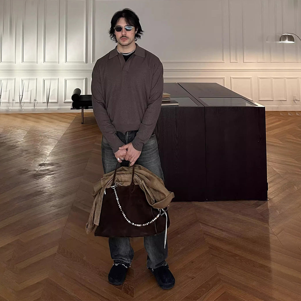 Weicher Crewneck-Pullover