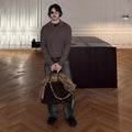Weicher Crewneck-Pullover