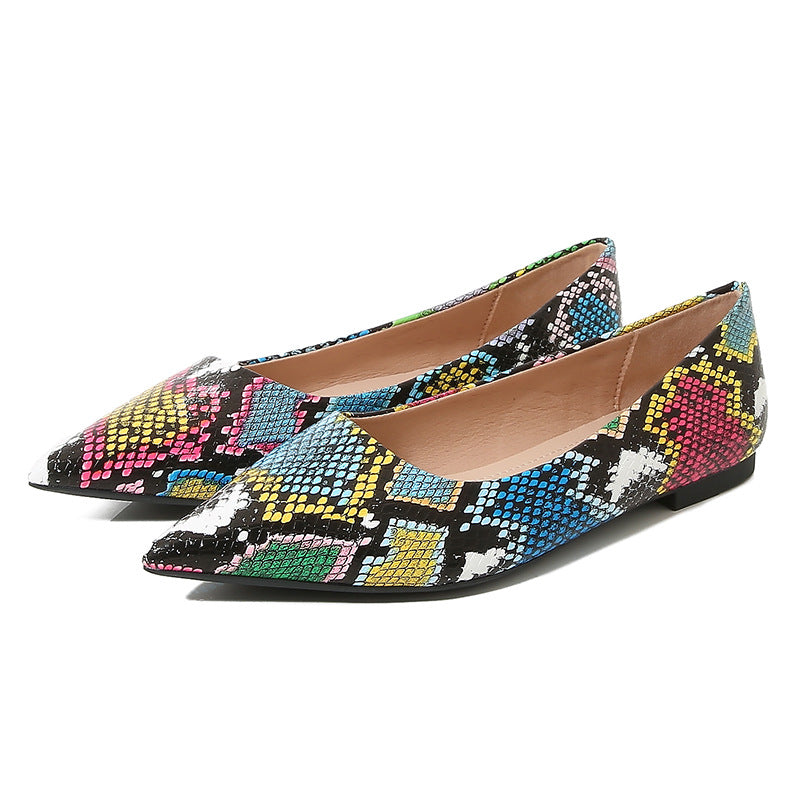 Weiche Leder-Slipper