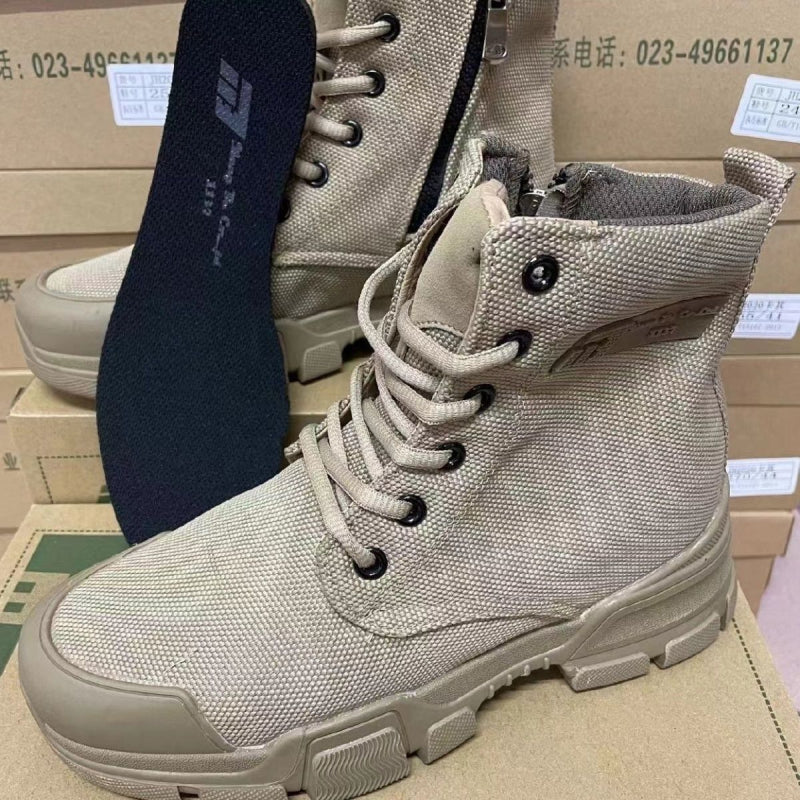 Herren-Stiefel mit Schnürung und dicker Sohle – Bild 10 | LuxeStyle