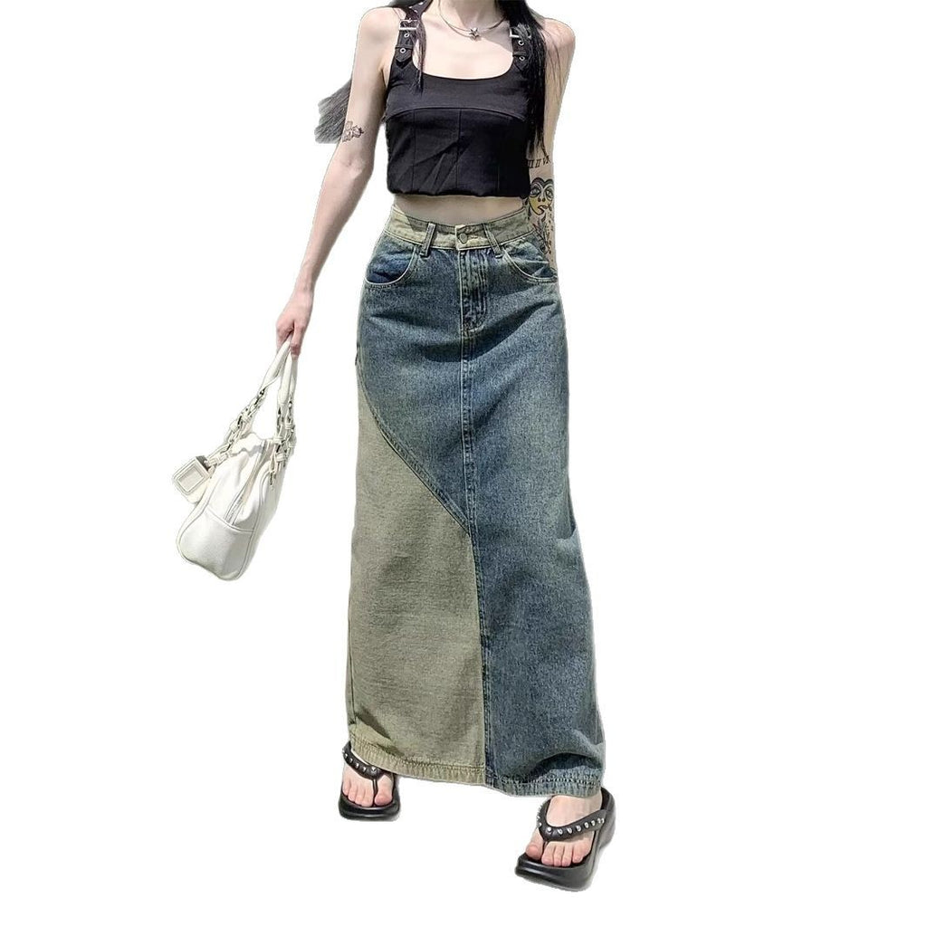 Vielseitiges Denim Etuikleid mit A-Linie – Bild 1 | LuxeStyle