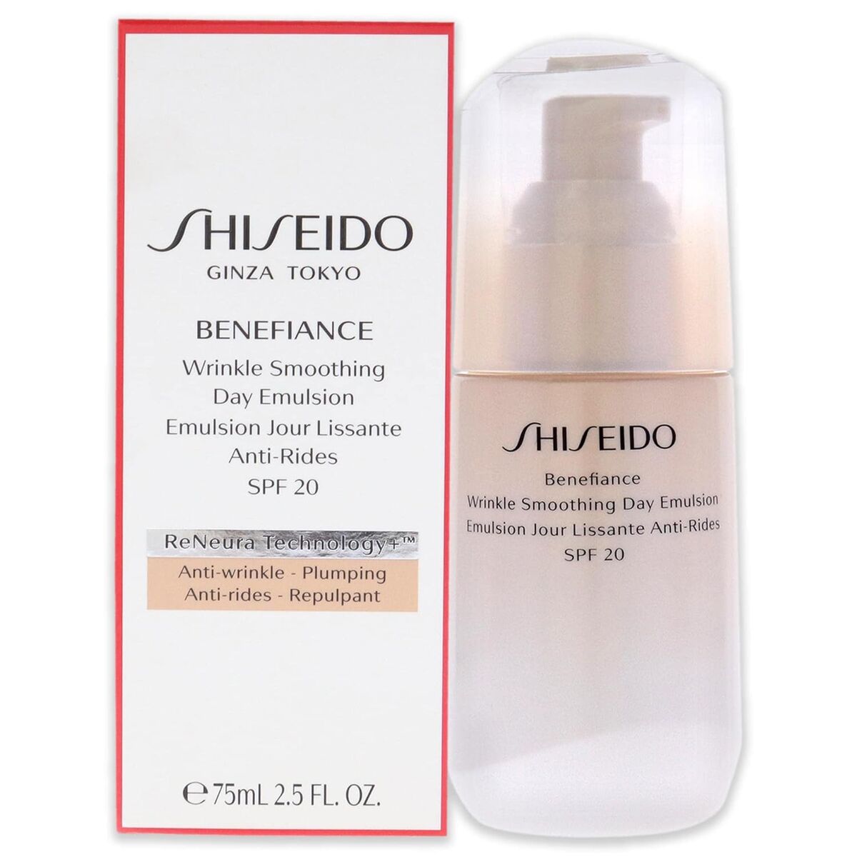 Anti-Falten Tagescreme Shiseido Benefiance Wrinkle Smoothing Spf 20 75