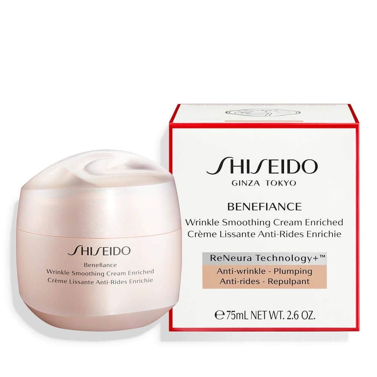 Anti-Falten Creme Shiseido BENEFIANCE 75 ml