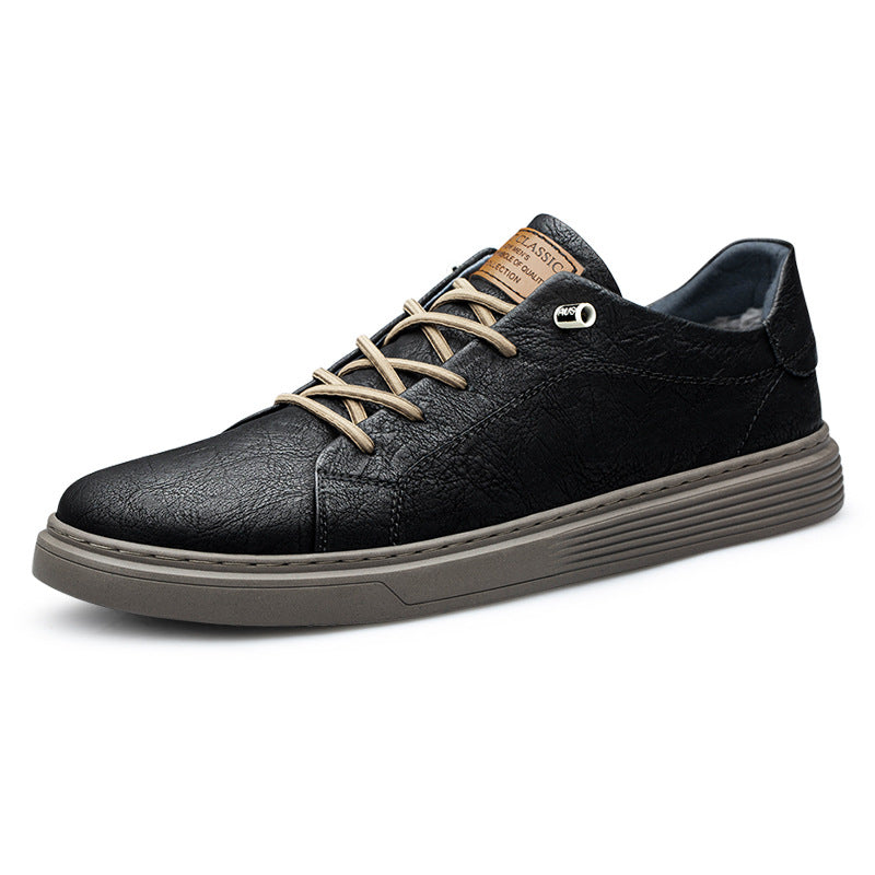 Herren Low-Top Sneaker aus Rindsleder – Bild 2 | LuxeStyle