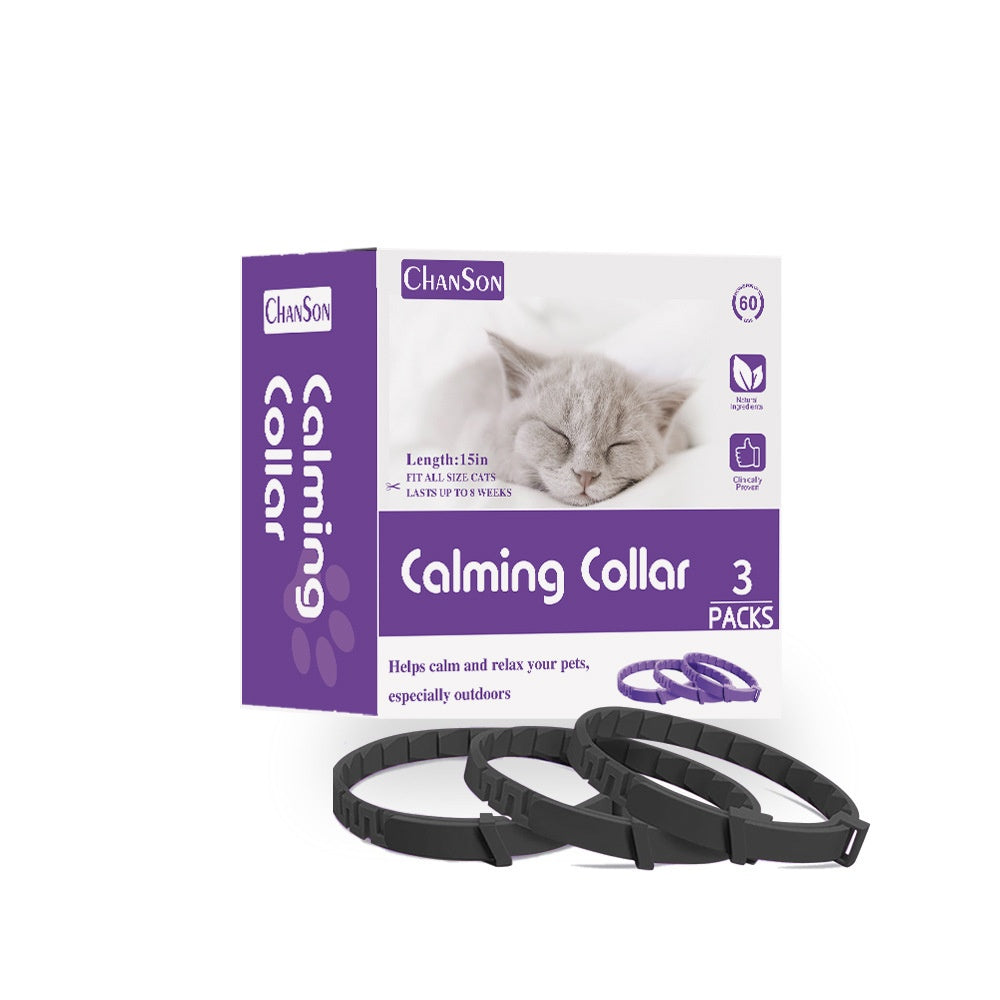 Pheromon Halsband für Haustiere, 3er-Pack