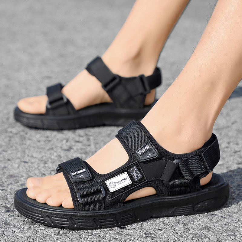 Herren Outdoor-Sandalen mit Klettverschluss