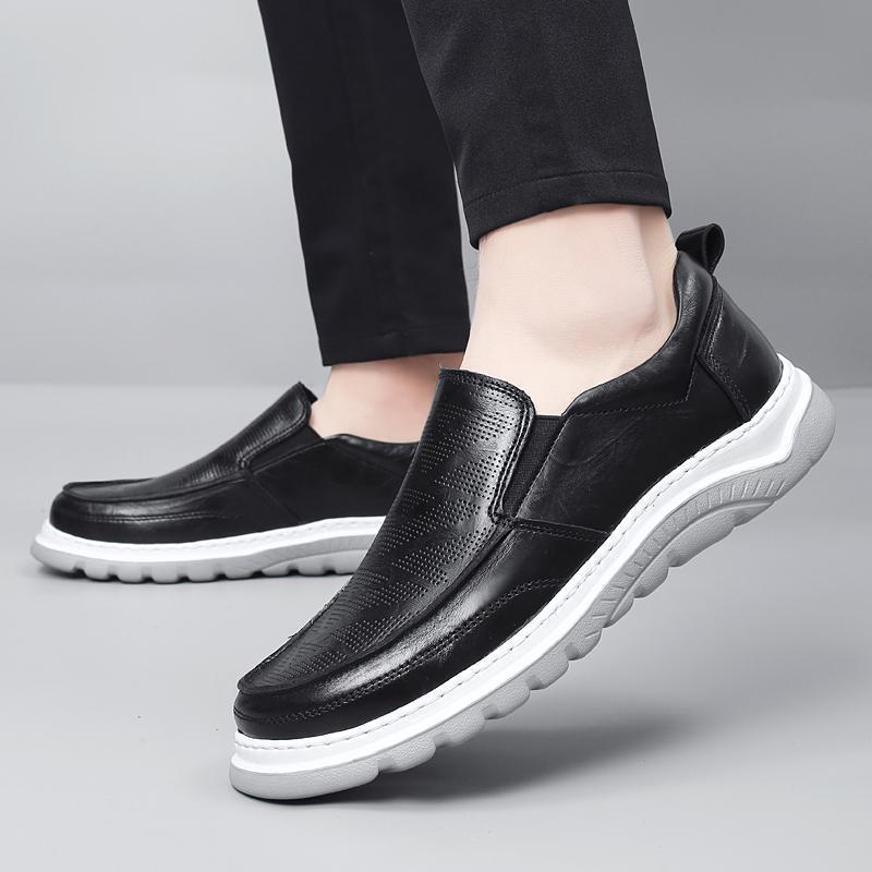 Leder-Loafer
