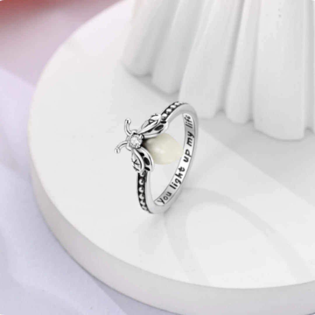 Ring «You Light Up My Life» · Leucht-Stein