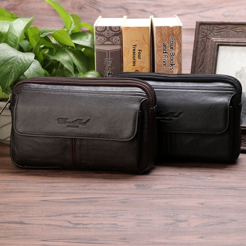 Männer Leder Clutch